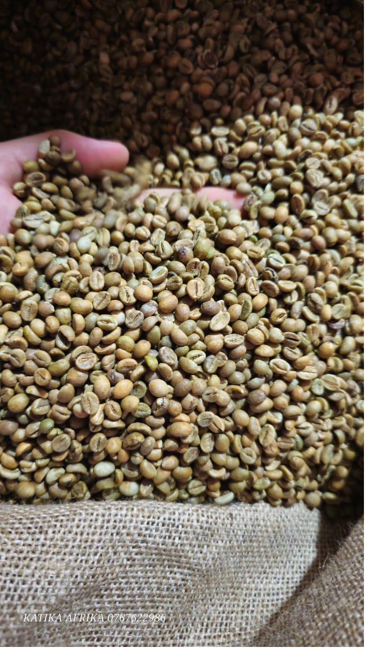Green coffee beans